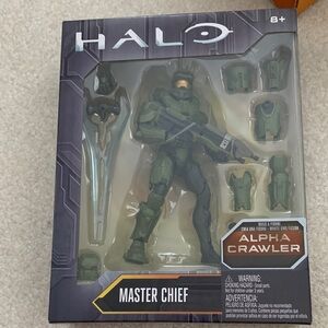 Halo Master Chief Figure with Green Armor